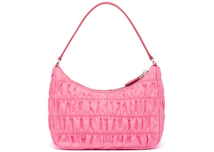 Prada Mini Bag Nylon And Saffiano Leather Pink