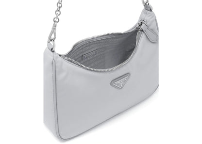 prada re-edition 2005 re-nylon bag cornflower blue