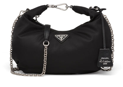 prada re-edition 2006 nylon bag black