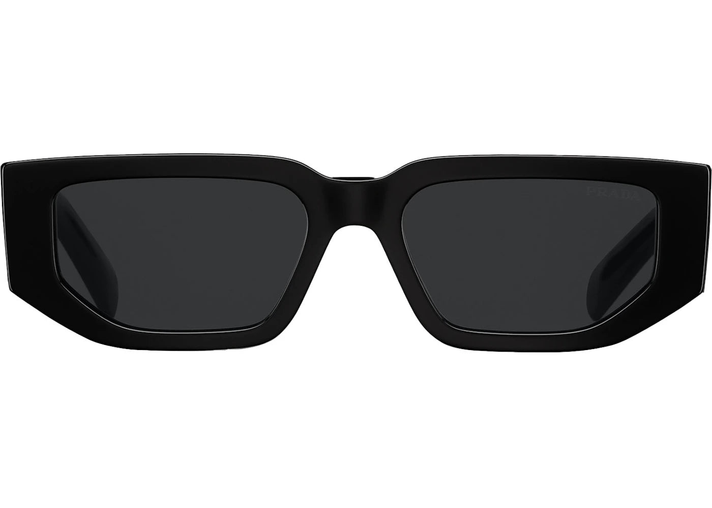 Prada Rectangle Sunglasses Black Spr 09Z 1Ab-5S0
