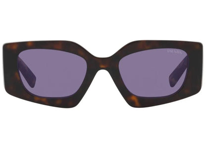 Prada Rectangle Sunglasses Brown Pr15Ys-2Au05Q-51