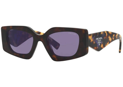 Prada Rectangle Sunglasses Brown (Pr15Ys-2Au05Q-51)