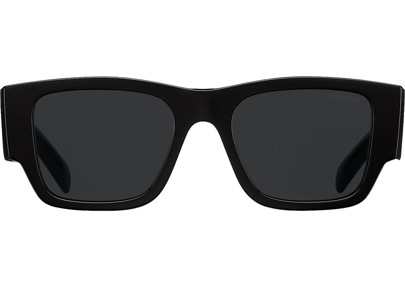 Prada Square Sunglasses Black Spr 10Z 1Ab-5S0