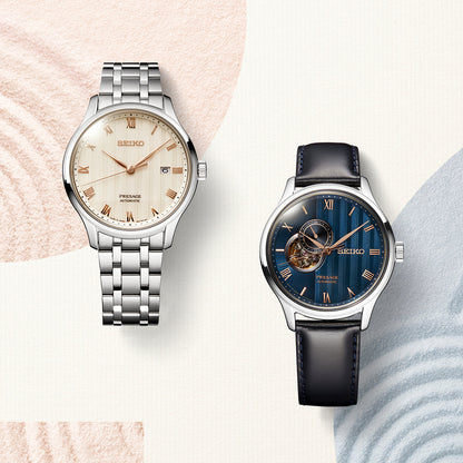 Seiko Presage Zen Garden Sakura By Night - Blue - SSA421J1