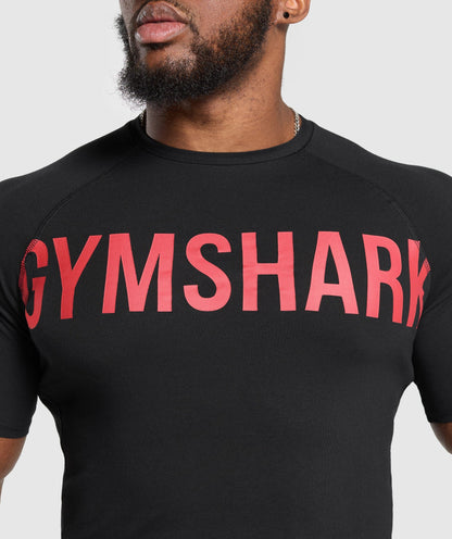Gymshark Prime T-Shirt Black