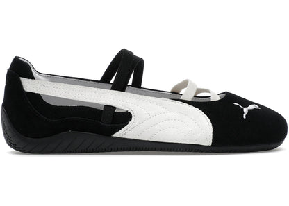 Puma Speedcat Ballet Black White Women's, side profile