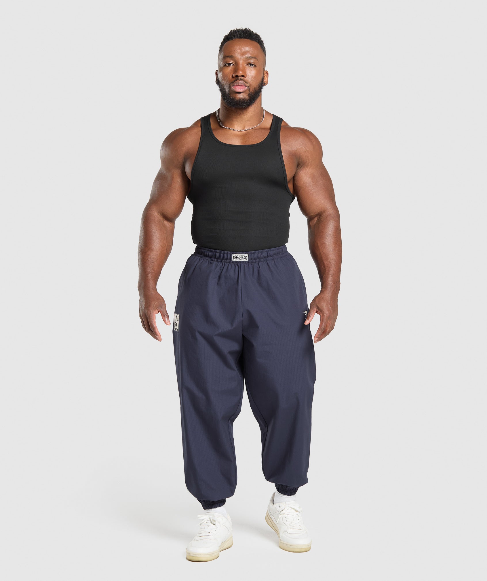 Gymshark Ripstop Pumper Pants Heavy Blue