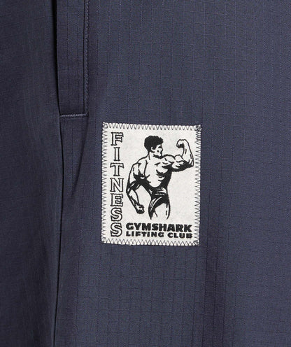 Gymshark Ripstop Pumper Pants Heavy Blue