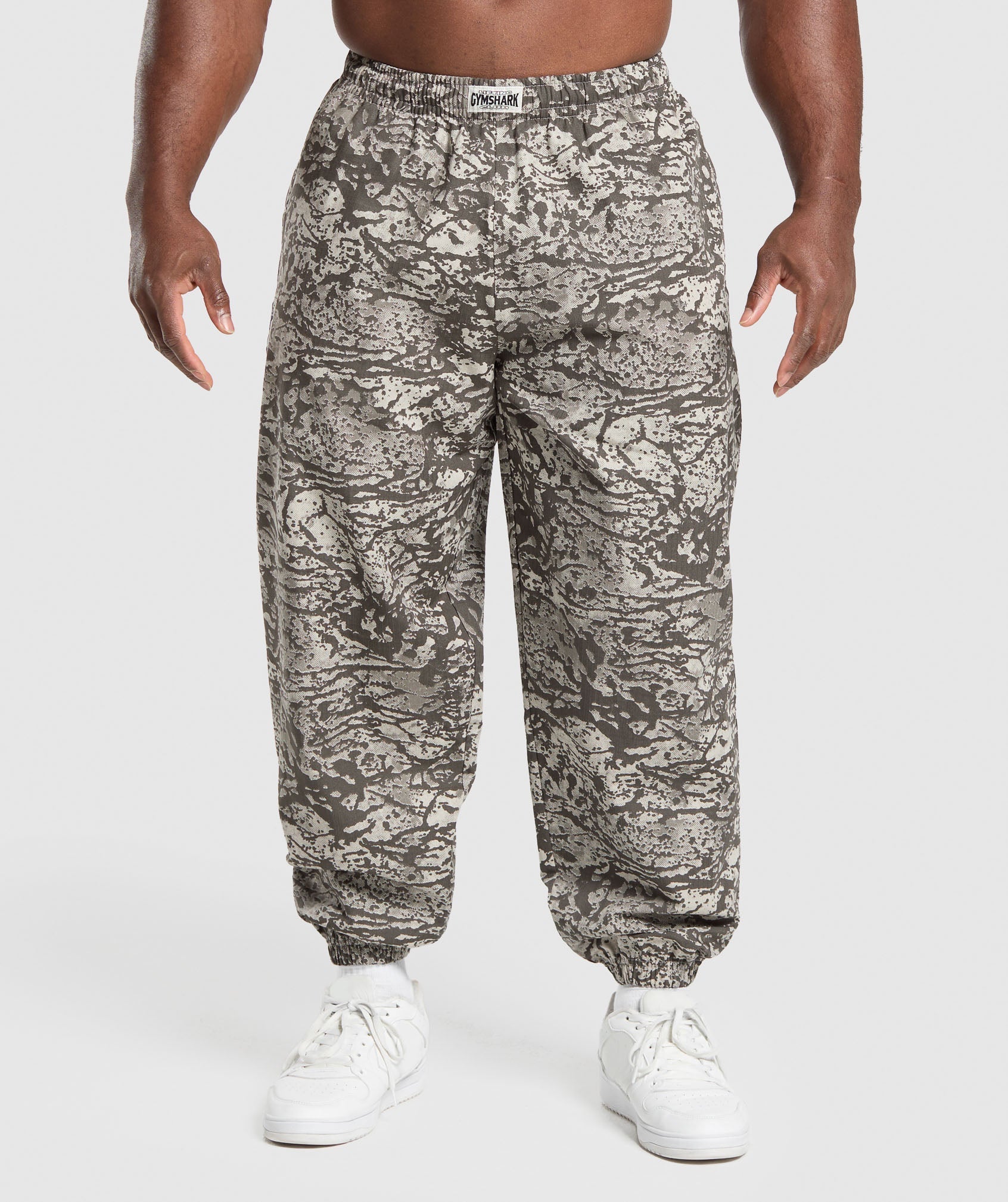 Gymshark Ripstop Pumper Pants Pebble Grey