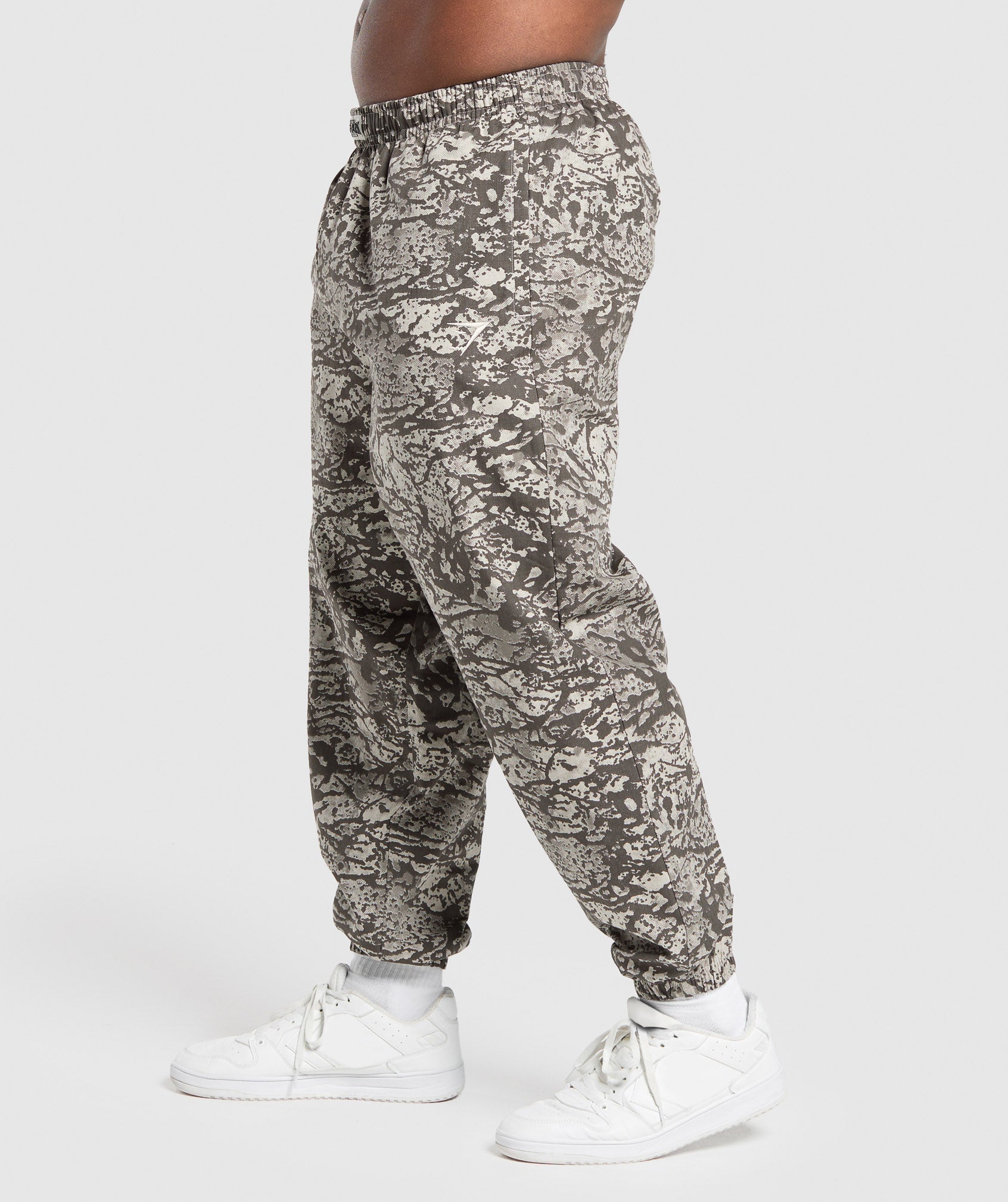 Gymshark Ripstop Pumper Pants Pebble Grey
