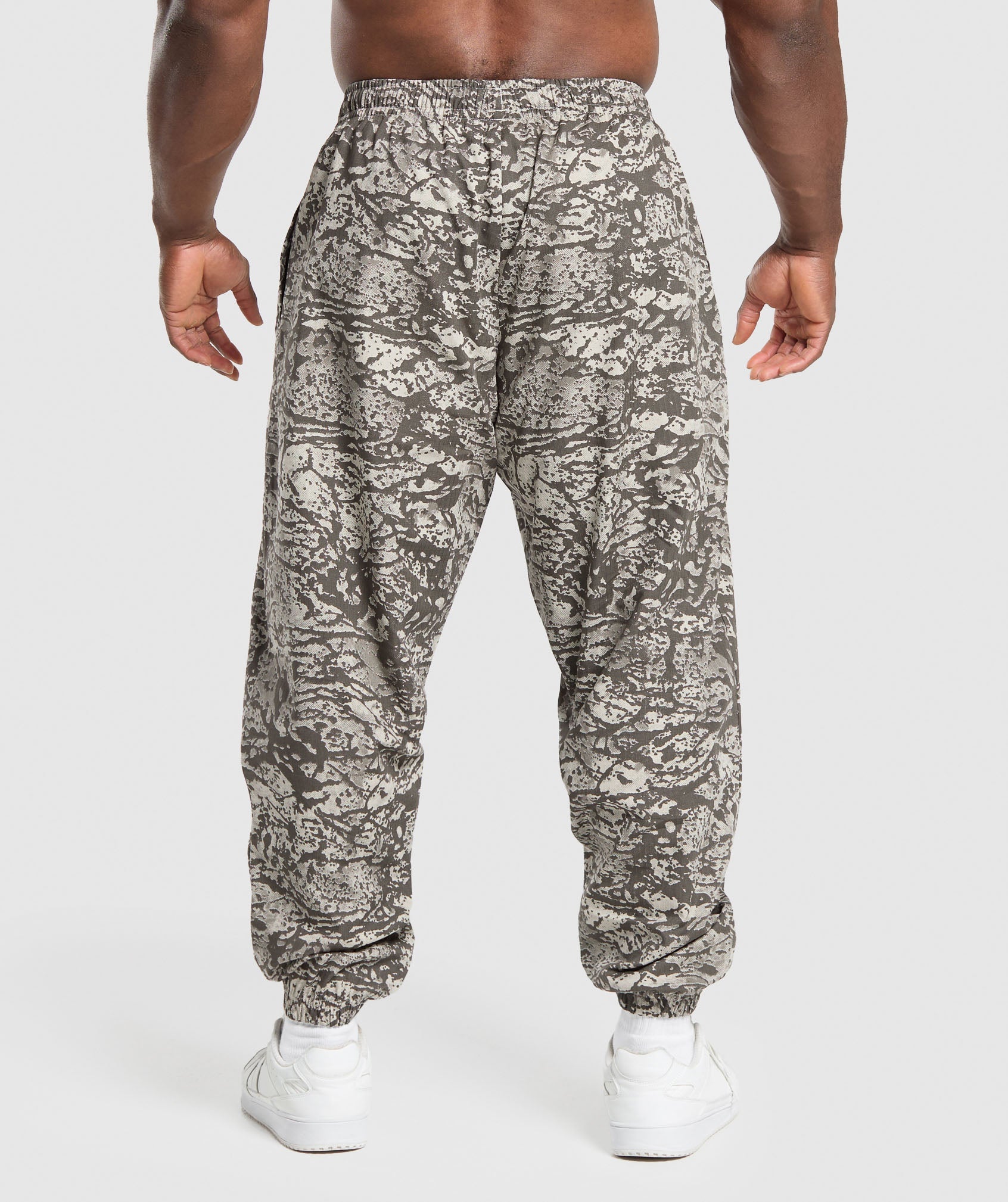 Gymshark Ripstop Pumper Pants Pebble Grey