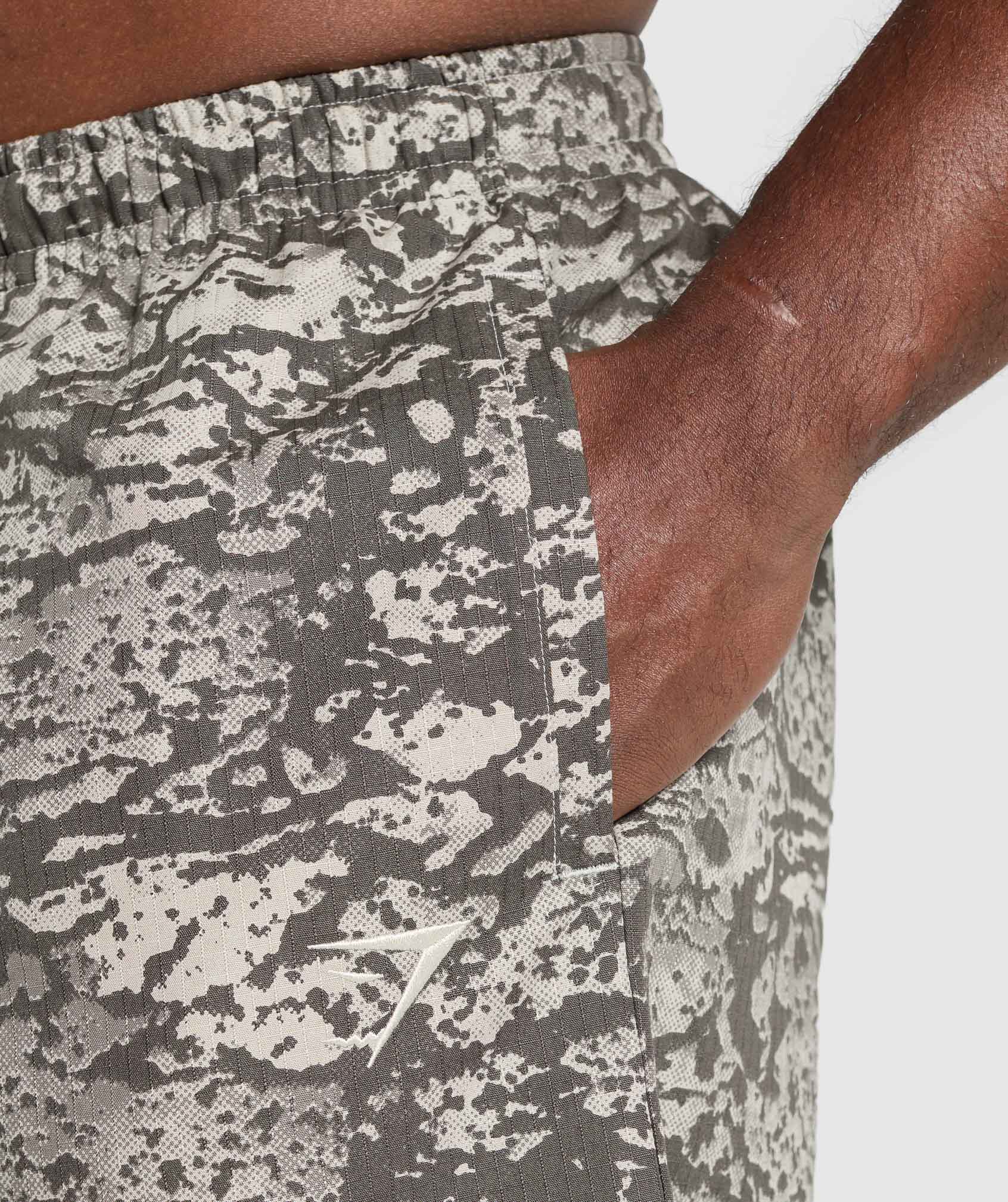 Gymshark Ripstop Pumper Pants Pebble Grey