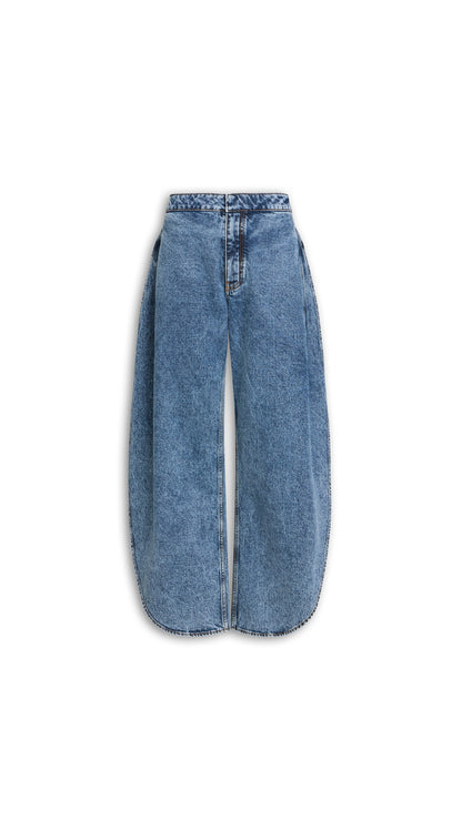 Alaïa Petal Denim Pants
