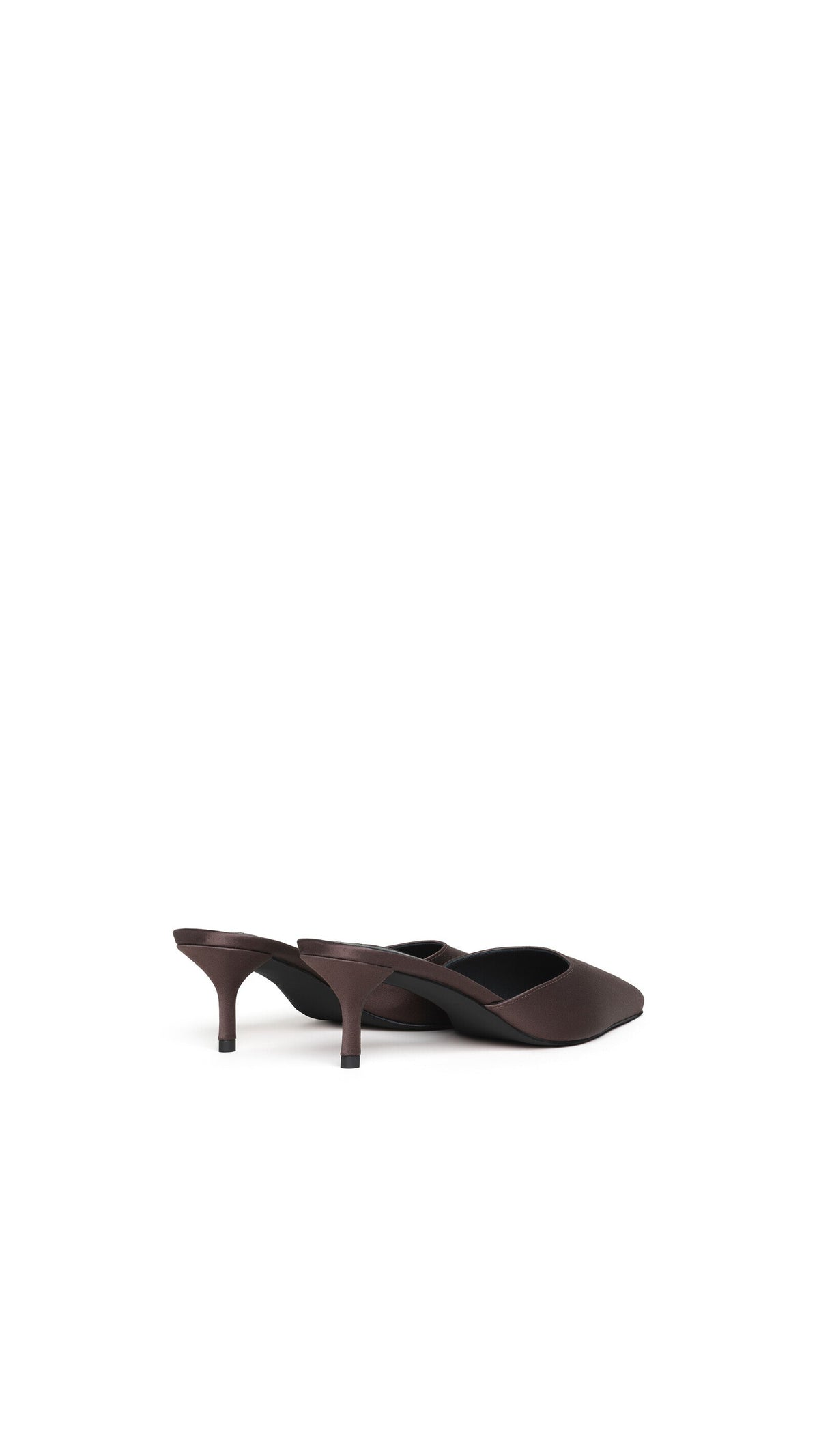 Alaïa Le Cœur Mules In Satin