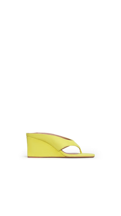 Alaïa Cube Thong Mules In Suede