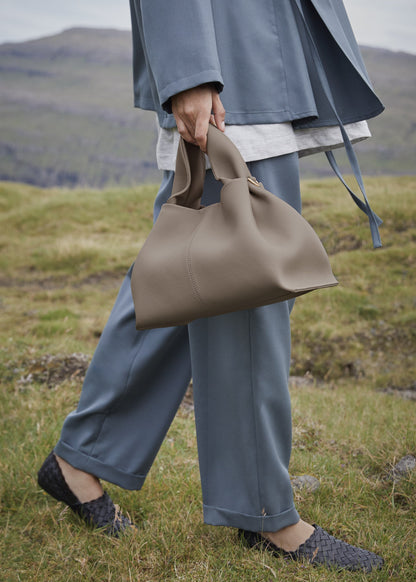 Polene Numero Neuf Textured Taupe