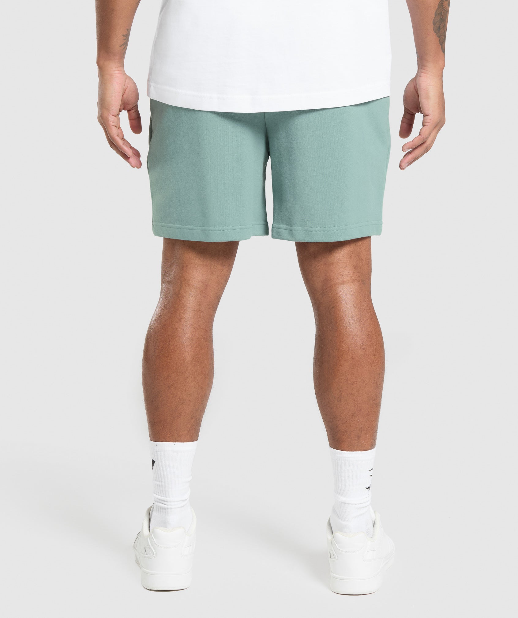 Gymshark Rest Day Essentials Shorts Celeste Blue