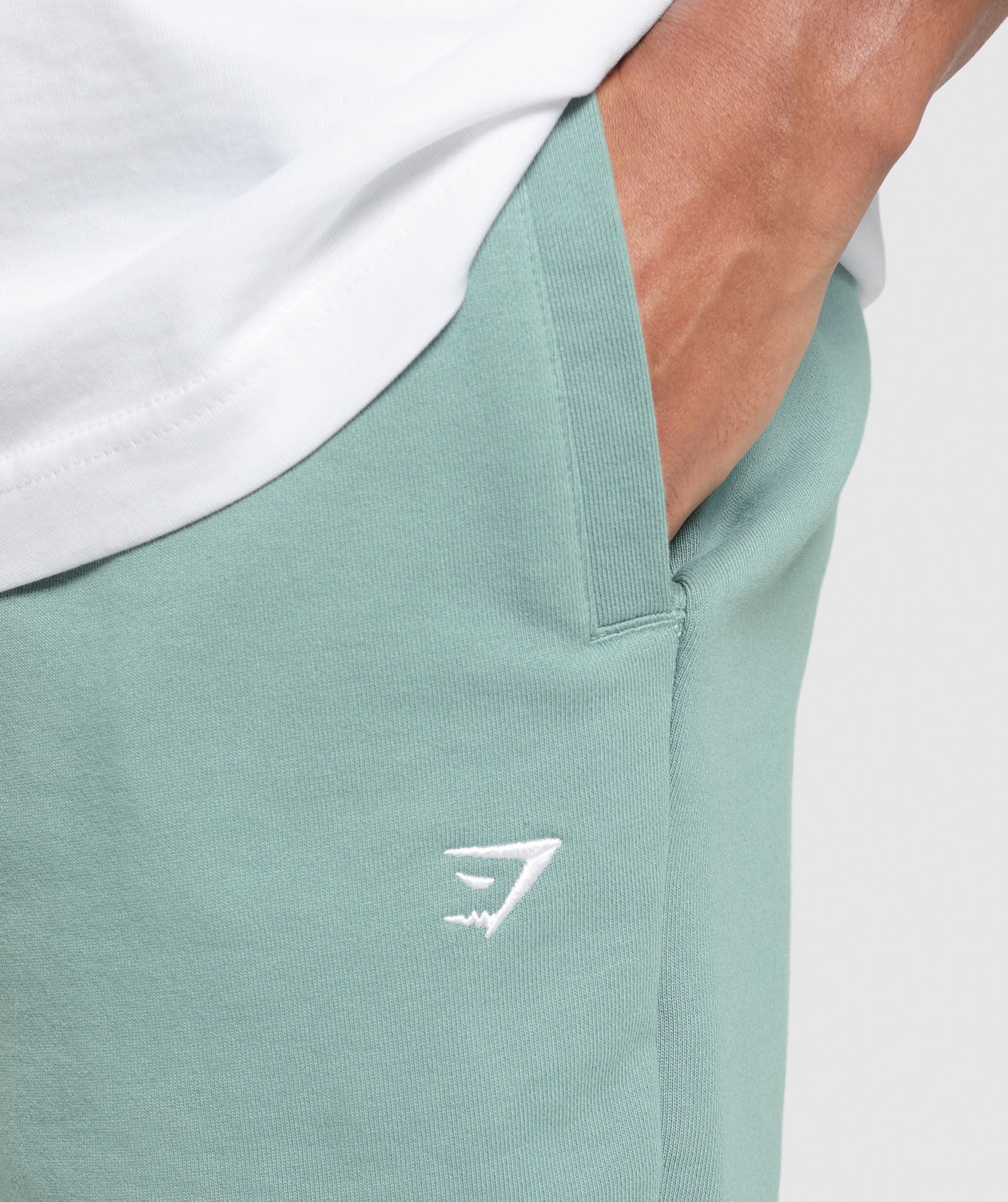 Gymshark Rest Day Essentials Shorts Celeste Blue