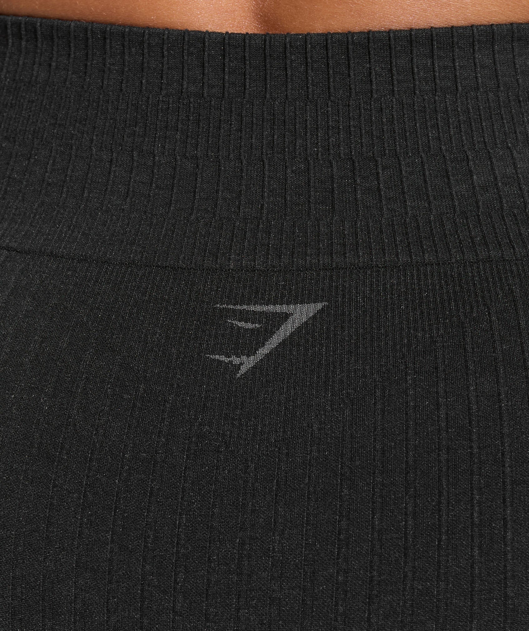 Women's Gymshark Luxe Seamless Shorts Coal Marl