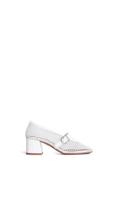Alaïa Mary Janes 55 In Fishnet