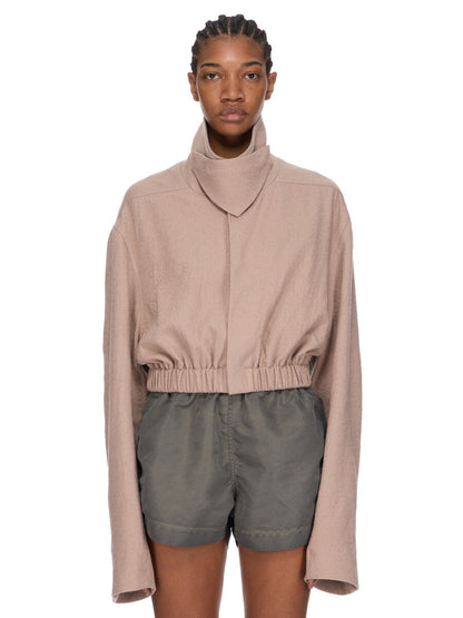 Rick Owens Collared Mac Shirt