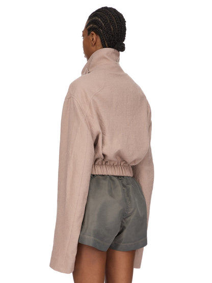Rick Owens Collared Mac Shirt