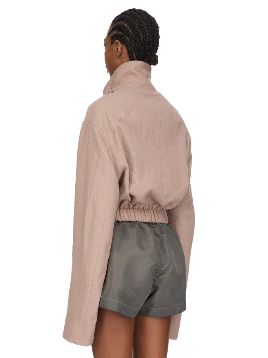 Rick Owens Collared Mac Shirt