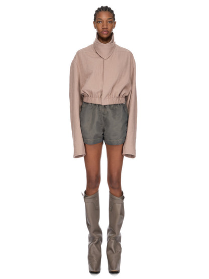 Rick Owens Collared Mac Shirt