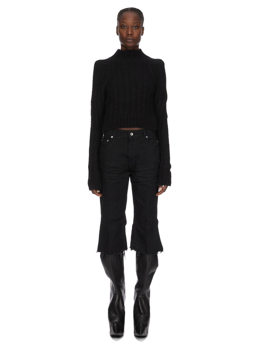Rick Owens Cropped Con Top
