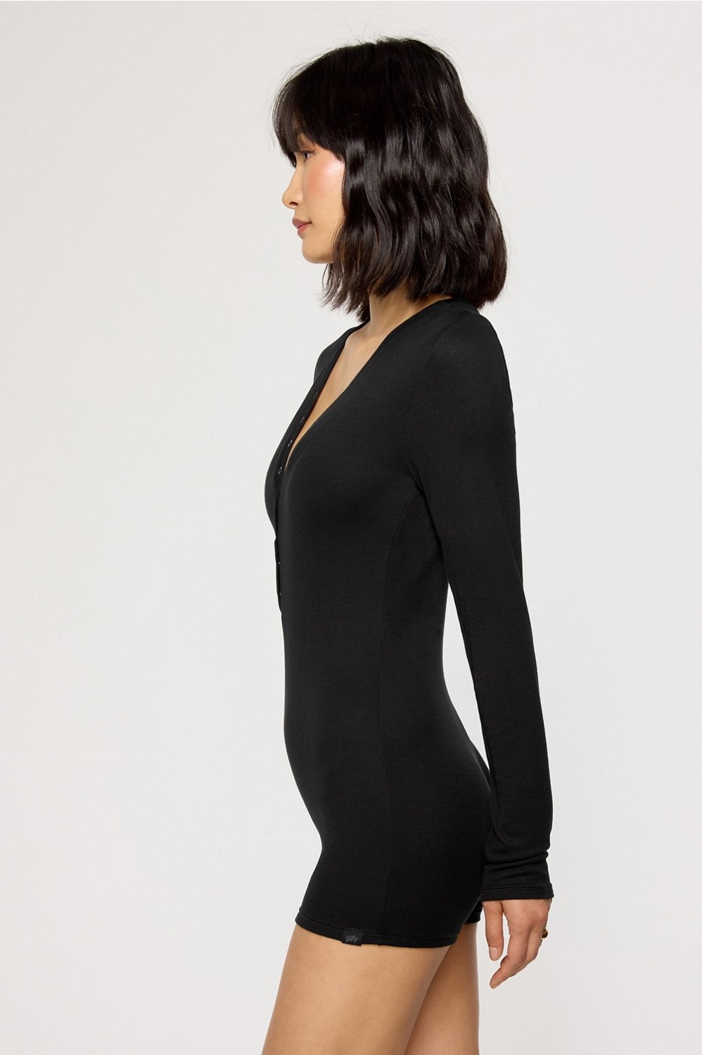 Fabletics Soft Rib Henley Onesie