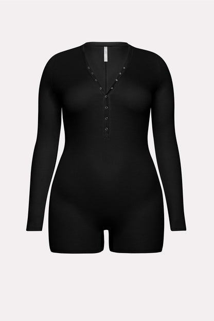 Fabletics Soft Rib Henley Onesie