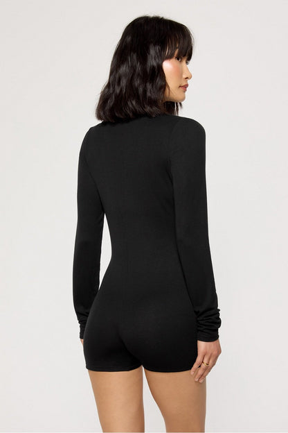 Fabletics Soft Rib Henley Onesie