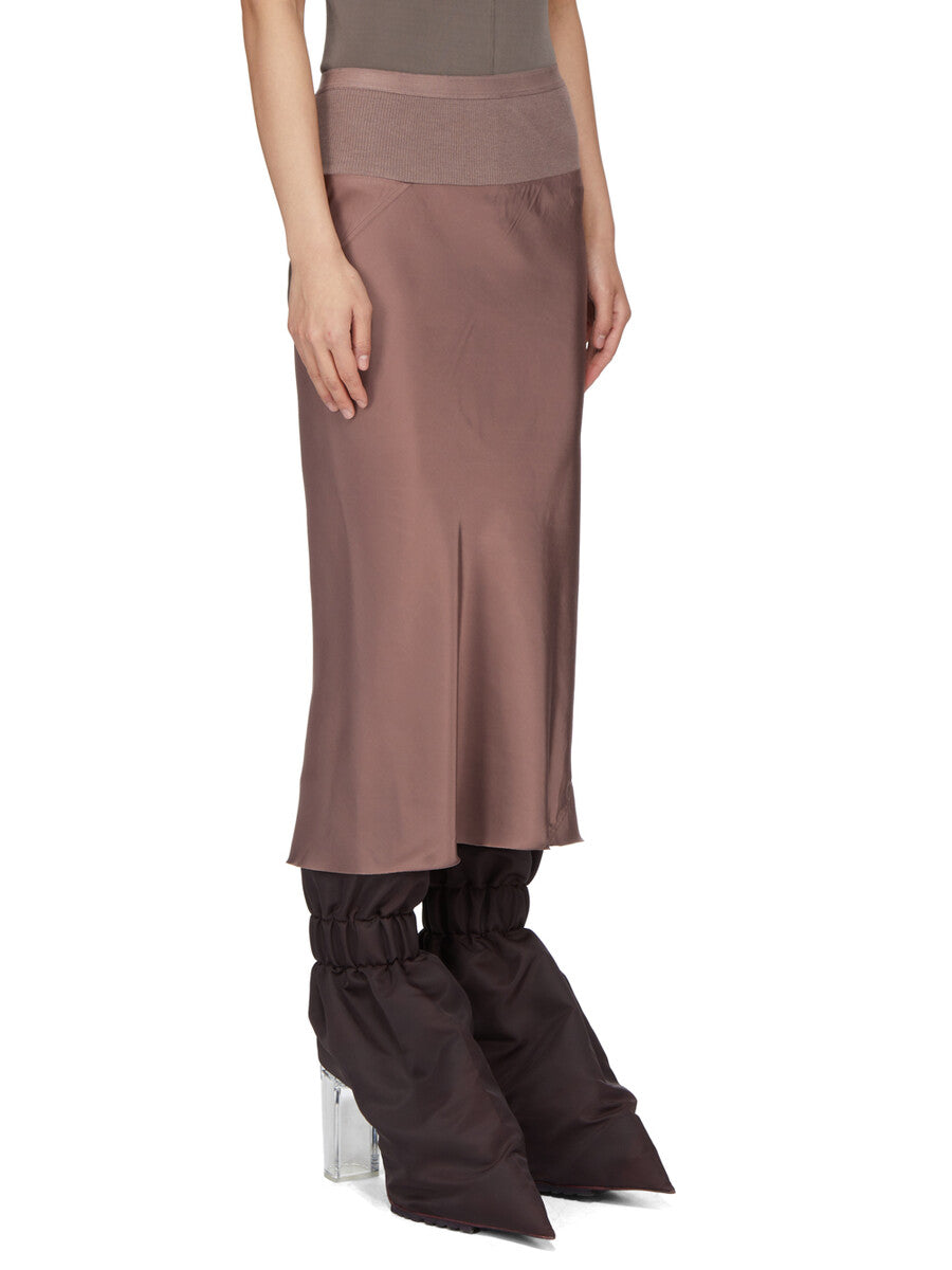Rick Owens Knee Bias Skirt