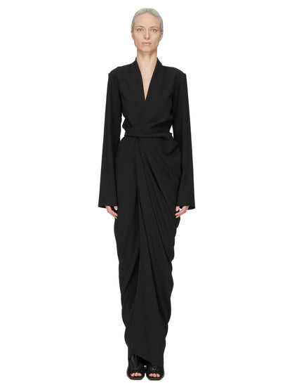 Rick Owens Long Wrap Gown