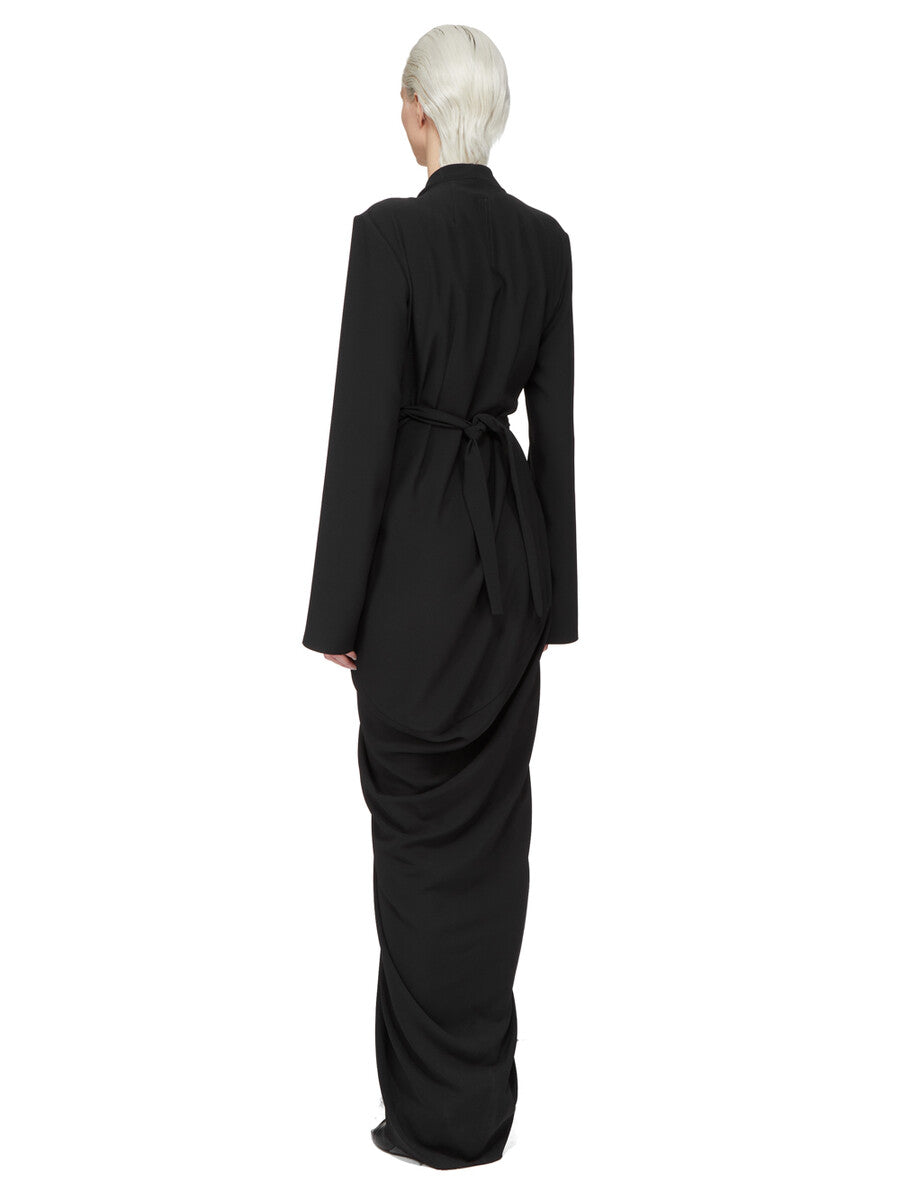 Rick Owens Long Wrap Gown