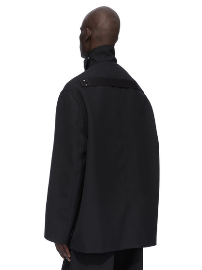 Rick Owens Collared Mac