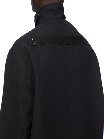 Rick Owens Collared Mac