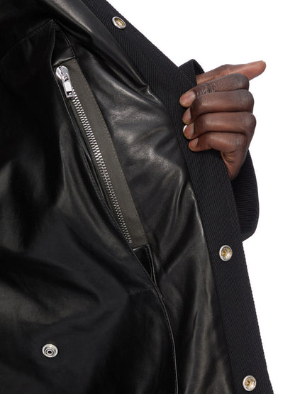 Rick Owens Collared Mac