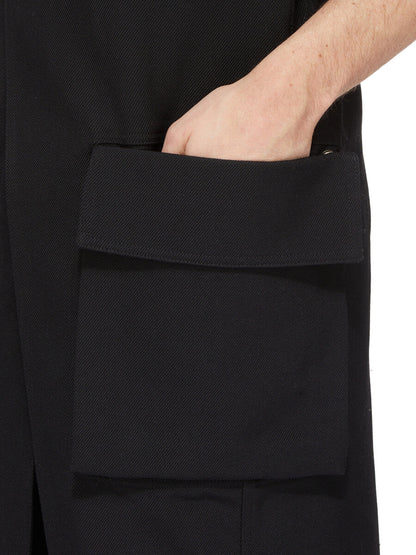 Rick Owens Long Lab Cargo Vest