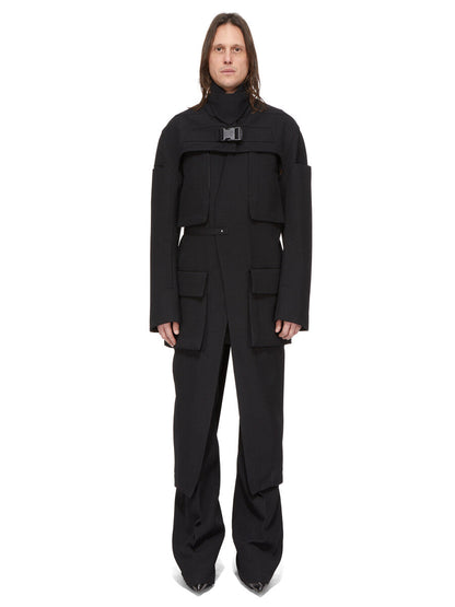 Rick Owens Long Lab Cargo Vest