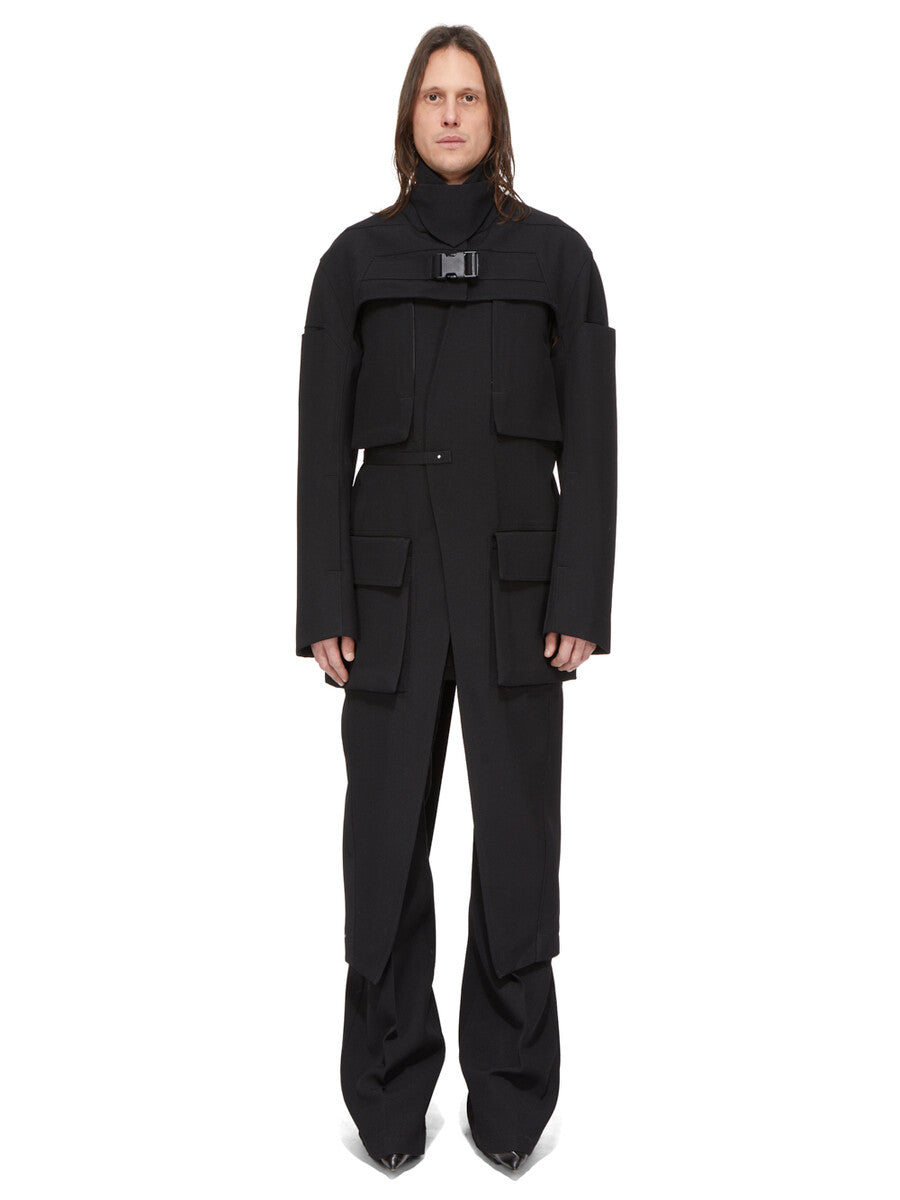 Rick Owens Long Lab Cargo Vest