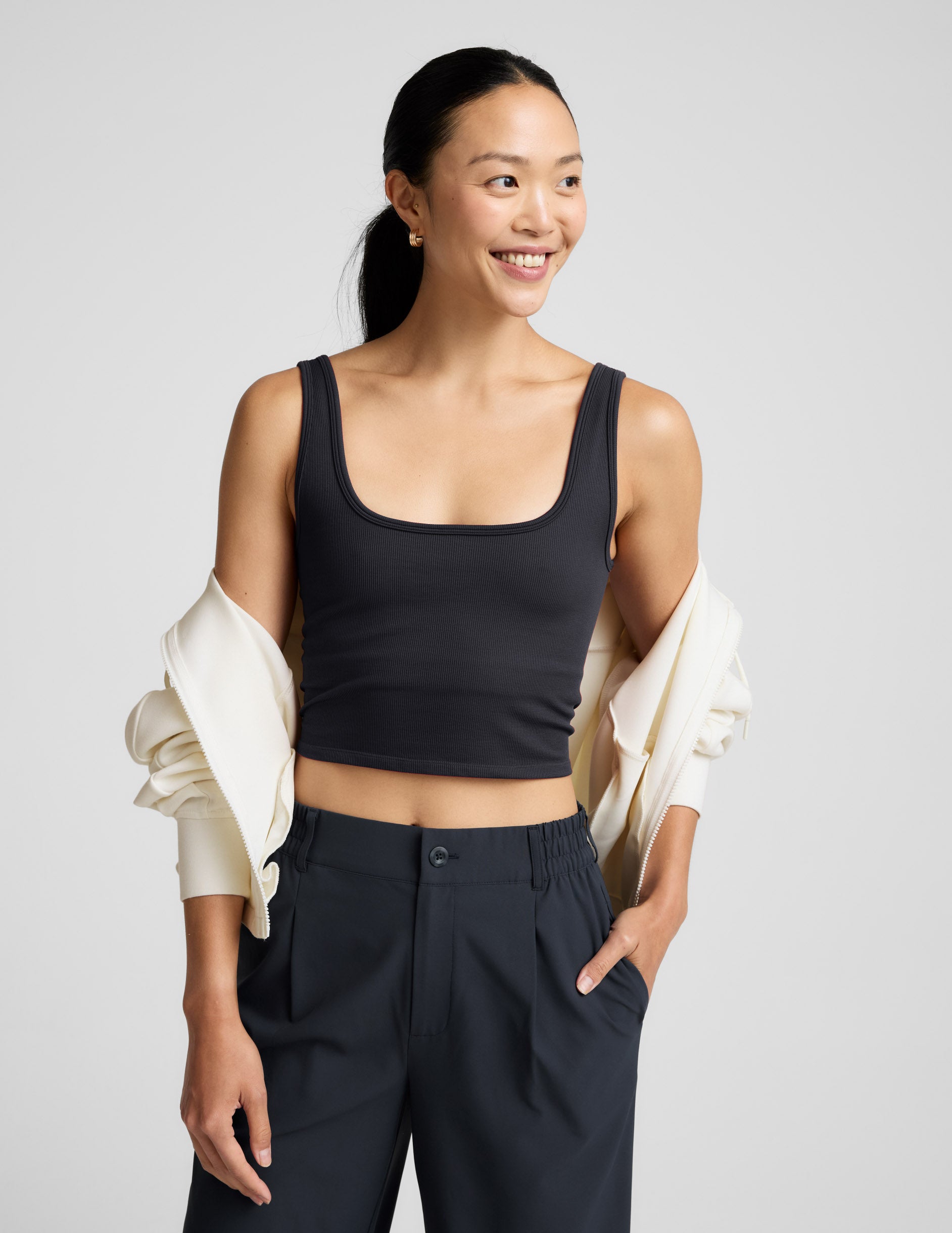 Beyond Yoga Keep It Cool Seamless Cropped Tank Women's