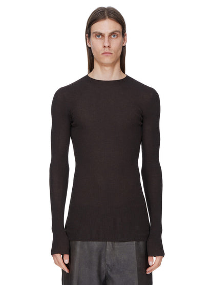 Rick Owens Ribbed Round Neck