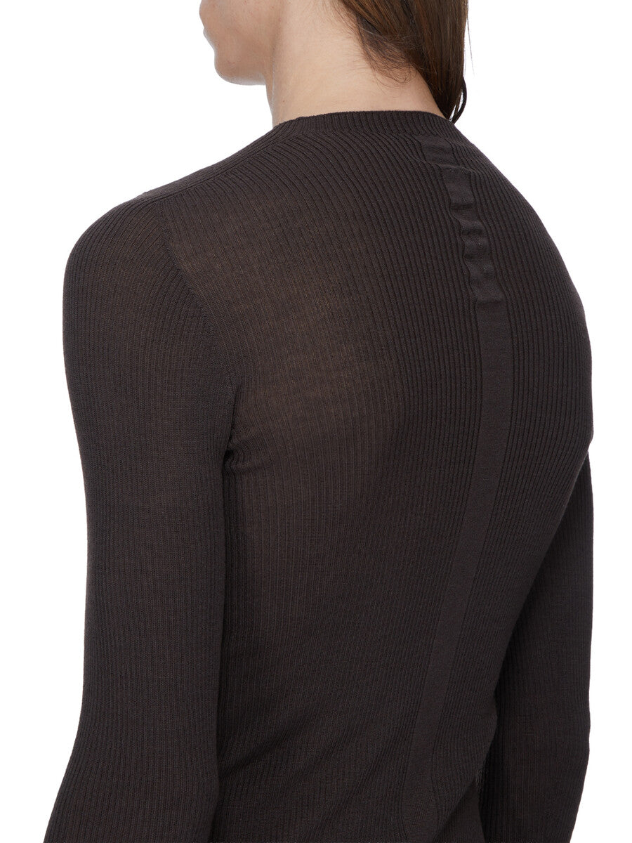 Rick Owens Ribbed Round Neck