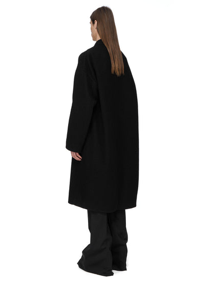 Rick Owens Buttoned Brad Coat