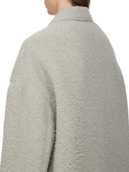 Rick Owens Buttoned Brad Coat