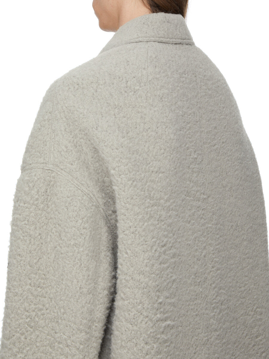 Rick Owens Buttoned Brad Coat