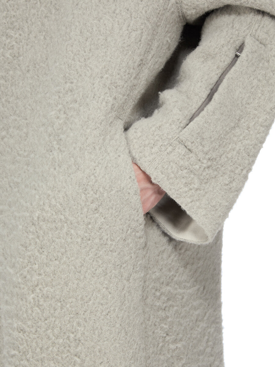 Rick Owens Buttoned Brad Coat
