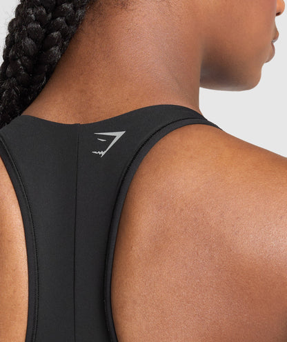 Women's Gymshark Running Sports Bra Black