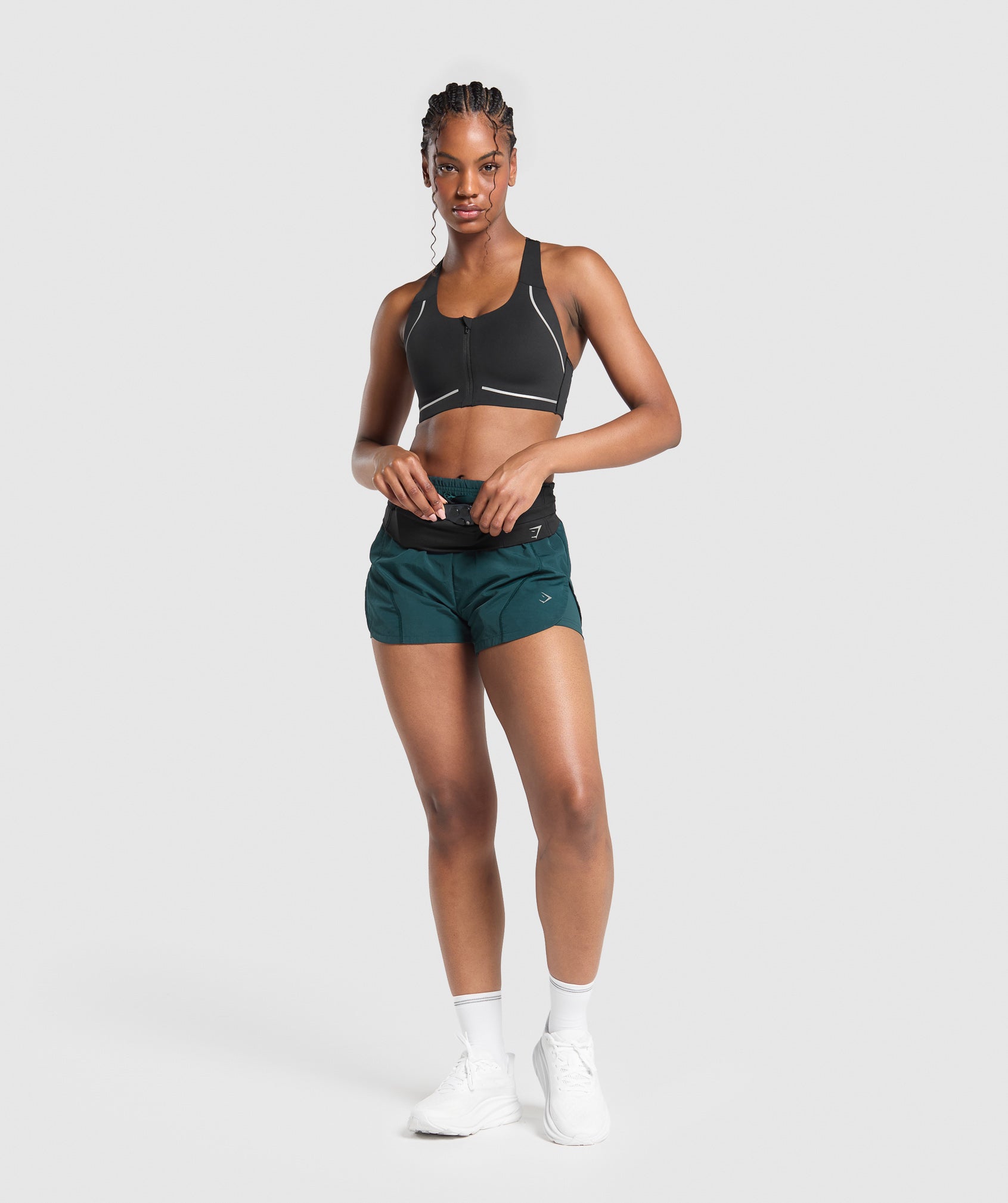 Women's Gymshark Running Sports Bra Black